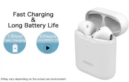 Meizu Buds Bluetooth Headset (White, True Wireless) Meizu Buds Bluetooth Headset (White, True Wireless)